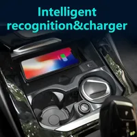Plaque de charge sans fil rapide BMW X3 G01 X4 G02 2018-2022, chargeur sans fil 15W, support de téléphone à induction, 12-24V
