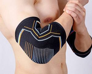 Oferta Especial: Soporte Elástico de Compresión para Codo y Brazo de Tenis, Tejido de Punto - Product Image 1