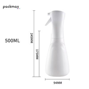 Botella de spray de espuma negra de plástico de 500 ml de nuevo diseño para limpieza del hogar con pulverizador de espuma. - Product Image 2