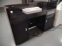 Consola de DJ Jode P1.86 con pantalla LED curva para discoteca, bar, fiesta, escenario, evento