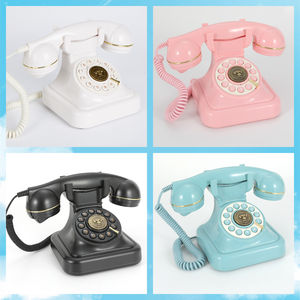 Teléfono con Cable de Estilo Europeo Antiguo Personalizado, Ideal para Oficina, Habitación de Hotel, Línea Fija, Europa, Estados Unidos - Product Image 2