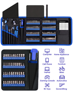Kit d'outils de réparation d'expert pour disques durs, ordinateurs portables, téléphones et appareils électroniques, comprenant un ensemble de tournevis de précision magnétiques de 190 pièces