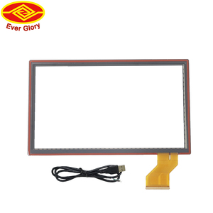 Tùy chỉnh 10.1 12.1 15 15.6 18.3 21.5 inch USB eeti Tempered trong suốt màn hình cảm ứng Glass Bảng điều chỉnh <span class=keywords><strong>Overlay</strong></span> Kit - Product Image 3