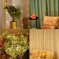 Guirlande Lumineuse LED Étanche 3x3m Rideau Fenêtre Alimentation USB, Fée Feston Télécommande Nouvel An Décoration Noël