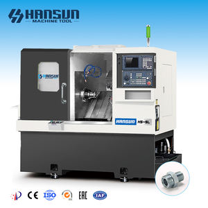 Tour CNC HS-5L de haute précision de haute qualité à lit incliné de type gang avec fraisages - Product Image 3