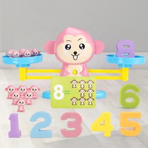 ของเล่นเสริมพัฒนาการเด็กก่อนวัยเรียน ชุดเกมคณิตศาสตร์ลิงสมดุล สำหรับเด็ก ขายส่ง - Product Image 2