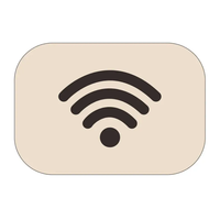 Étiquette en bois personnalisée avec connexion Wifi NFC RFID sans fil en gros, étiquette de transport en bois NFC Wifi pour connexion Wifi