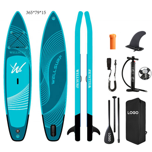 12' SUP Board Supplier Double Layer PVC 365cm <b>Inflatable</b> Sup Paddle Racing Paddleboard Drop Stitch <b>Inflatable</b> Sup - Product Image 1