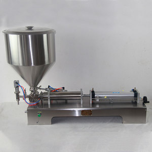 Máquina de llenado de pasta neumática semiautomática de 5-5000ml de alta calidad, mesa de un solo cabezal para botellas de plástico para agua pura - Product Image 3