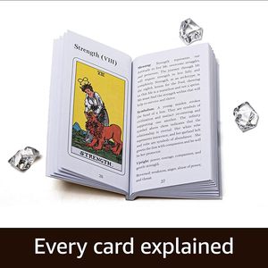 Baraja <span class=keywords><strong>de</strong></span> Tarot Impresa a Todo Color, 78 <span class=keywords><strong>Cartas</strong></span>, Papel <span class=keywords><strong>de</strong></span> Arte <span class=keywords><strong>de</strong></span> 350 g/m², Acabado Brillante, Apta para Niños, Personalizable, Juguete <span class=keywords><strong>de</strong></span> Adivinación - Product Image 6