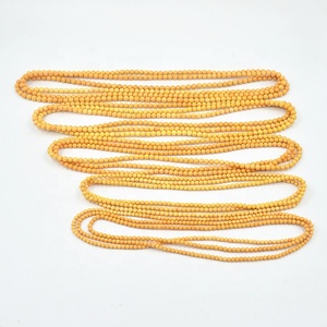 AIta piedra Natural 8mm Jade espiritual Birmania amarillo Jadeíta 108 Mala cuentas redondas de oración pulsera religiosa collares - Product Image 4