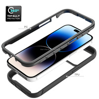 Nouveau gros 360 degrés Protection complète du corps antichoc robuste pare-chocs couverture pour Iphone 15 14 13 XR XS Max double coque coque de téléphone