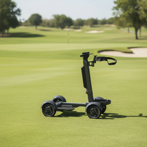 Carrito <span class=keywords><strong>de</strong></span> Golf Eléctrico Plegable Loyal <span class=keywords><strong>de</strong></span> 4 Ruedas y 48V con Batería <span class=keywords><strong>de</strong></span> Litio, Luces LED Impermeables y Gran Autonomía - Product Image 5