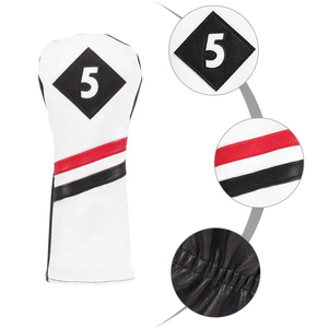 Ensemble <span class=keywords><strong>de</strong></span> housses <span class=keywords><strong>de</strong></span> club <span class=keywords><strong>de</strong></span> <span class=keywords><strong>golf</strong></span> en cuir PU avec logo personnalisé, housses <span class=keywords><strong>de</strong></span> tête <span class=keywords><strong>de</strong></span> club <span class=keywords><strong>de</strong></span> <span class=keywords><strong>golf</strong></span> personnalisées, OEM - Product Image 4