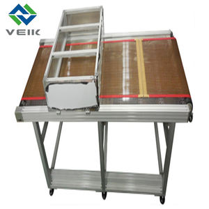 สายพานลำเลียงแบบตาข่ายเปิดเคลือบ <span class=keywords><strong>PTFE</strong></span> ทนความร้อนสำหรับเครื่องอบยูวี - Product Image 6