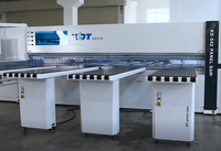 Scie à panneaux CNC à chargement arrière ultra-rapide KDT à double poussoir KS-542HL, avec capacité maximale de pointe internationale Vitesse de déplacement 200 m/min