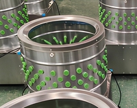 Nouvelle machine à plumer et à enlever les plumes de volaille en acier inoxydable à haute productivité, modèle TM-L