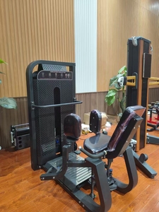 Máquina de prensa de hombro para gimnasio comercial, asiento de asistencia de Gas envolvente, ajuste de volteo, selección de peso, equipo de gimnasio, prensa isométrica - Product Image 2