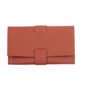 Portable PU <b>Leather</b> Cord Organizer Roll Travel Cord Storage Case Cable Organizer for Chargers Earbuds Tech Accessories - Product Image 2