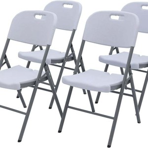 <span class=keywords><strong>Chaise</strong></span> pliante robuste en HDPE blanc, résistante aux UV, pour mariage, banquet, événement, hôtel, <span class=keywords><strong>jardin</strong></span> - Product Image 1