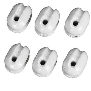 מרותכת ביצית קרמיקה מזוגגים בעלי מתח נמוך גדר מתח נמוך תעשייתי קרמי אנטנת דיפול חיתוך יישום אליפטי - Product Image 5