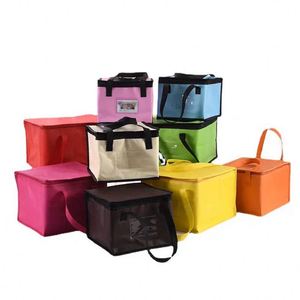 Sac isotherme en non-tissé personnalisé avec logo imprimé, poignée de transport, idéal pour le shopping, prix usine bas - Product Image 6