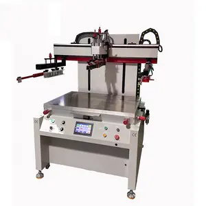 Semi-auto Flatbed Silk Screen Printing Machine Sheet To Sheet Paper Metal Plastic Board Glass Digital Screen Printing machine