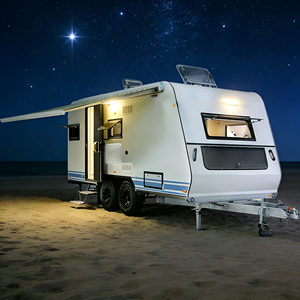 Nouvelle <span class=keywords><strong>caravane</strong></span> légère en fibre <span class=keywords><strong>de</strong></span> verre 2026, norme américaine, directement <span class=keywords><strong>de</strong></span> l'usine, avec décoration <span class=keywords><strong>de</strong></span> <span class=keywords><strong>luxe</strong></span> pour fêtes en plein air - Product Image 1