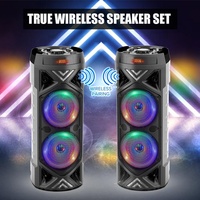 Nouveaux haut-parleurs Bluetooth avec écran LED, système audio multimédia, logo OEM personnalisé, caisson de basses, système de cinéma maison sans fil