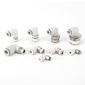 Vannes de régulation de vitesse pneumatiques à connexion rapide KQ2LS, connecteurs filetés pour composants pneumatiques efficaces - Product Image 4