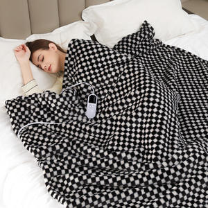 <span class=keywords><strong>Couverture</strong></span> <span class=keywords><strong>chauffante</strong></span> électrique d'hiver Douce et confortable en fourrure de lapin Quilted Technique Lavable Caractéristique pour le <span class=keywords><strong>lit</strong></span> - Product Image 2