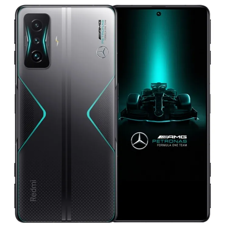 โทรศัพท์มือถือ Xiaomi Redmi K50G Mercedes-AMG Benz,โทรศัพท์สำหรับเล่นเกม Petronas Formula One Team Edition 12GB + 256GB MIUI 13 Redmi K50