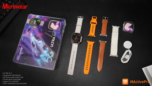 Montre connectée professionnelle AI ultra-fine A80 5G/4G OEM&ODM avec écran AMOLED, suivi d'activité, moniteur de fréquence cardiaque, étanche IP68, autonomie 5-7 jours - Product Image 3