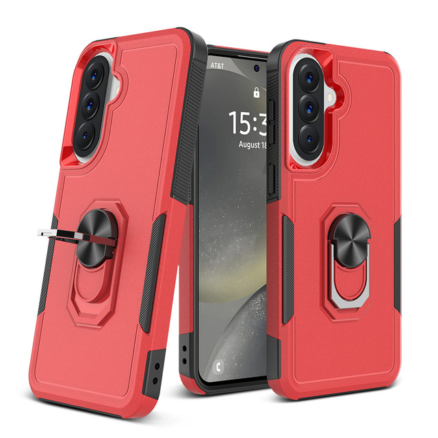 Best Selling Magnetic Shockproof TPU PC Phone Case with Kickstand for Samsung Galaxy A57 A56 A17 A16 Factory OEM ODM Wholesale