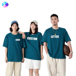 Camiseta de Lujo Personalizada 2025, Camiseta Lisa de Cuello Alto con Logotipo Impreso, Camiseta Blanca al por Mayor de Alta Calidad, Camiseta Extra Grande para Hombre - Product Image 1