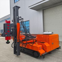 Perforadora Solar sobre Orugas para Sistemas Fotovoltaicos Rurales, Motor de 75KW, Flujo Hidráulico de 150L/min, Capacidad de Ascenso del 30%, Certificada