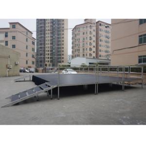 Escenario Portátil Modular de Aluminio para Eventos DJ, de Diseño Innovador, Ligero, Fácil de Montar y sin Necesidad de Electricidad - Product Image 3