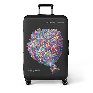 Couvre-bagages élastique avec logo personnalisé Couvre-roues <span class=keywords><strong>de</strong></span> <span class=keywords><strong>protection</strong></span> pour valises avec motifs imprimés - Product Image 4