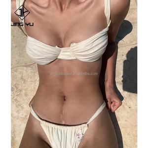 Maillots de bain personnalisés OEM, bikinis, été 2024, micro maillots de bain pour femmes, maillots de bain sexy de haute qualité, vêtements de plage, ensemble de bikinis - Product Image 1