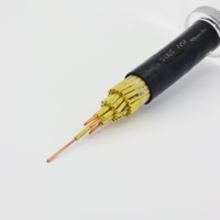 KVV32 Stahlseil-Armiertes Steuerkabel SWA 450/750V Kupfer PVC-Isoliert Mehradrig für Außenbereich-Luftleitungen