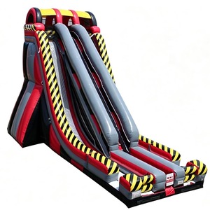 Château gonflable avec toboggan à thème panier de Pâques de 16 pieds, toboggan gonflable à vendre - Product Image 5