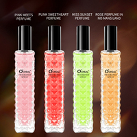 O'CHEAL Perfume Corporal en Spray, Aroma Fresco y Ligero, Notas Florales y Frutales Duraderas, Portátil, Moderno y Refrescante
