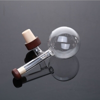 Verseur de bouteille de vin rouge portable Offres Spéciales et verseur d'aérateur d'air en verre et en plastique à bec décanteur rapide