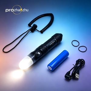 Prozhaozhu DL-XS06, Luz de Señalización de <span class=keywords><strong>Buceo</strong></span> LED Recargable de 4000 Lúmenes con Batería 21700, IP68, 100M de Profundidad, para <span class=keywords><strong>Buceo</strong></span> <span class=keywords><strong>en</strong></span> Naufragios - Product Image 5