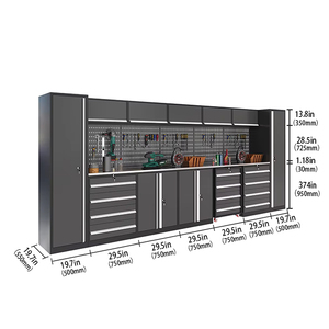 Heavy Duty Steel Garage <b>Cabinets</b> System Workbench <b>Cabinet</b> <b>Metal</b> Tool for TC-001 Heavy Duty Tool <b>Cabinet</b> Workshop Tool <b>Cabinet</b> Me - Product Image 4