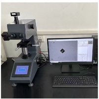 Durómetro Micro Vickers de Pantalla Táctil ASTM E92 JIS Z2244 con Sistema de Medición Vickers, Torreta Automática y Posicionamiento Preciso
