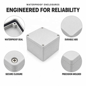 Caja de Conexiones Impermeable IP65, Caja de Plástico ABS para Montaje en Exteriores, Sistema de Control de Acceso para Exteriores, Caja de Conexiones a Prueba de Agua - Product Image 2