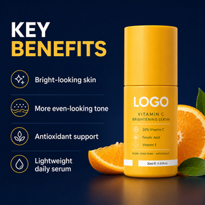Suero Radiance para Piel Suave, Reduce la Opacidad, Antienvejecimiento, Rico en Ácido Ferúlico al 20%, Extracto de Vitamina C, para Todo Tipo de Piel, Suero Iluminador con Vitamina C - Product Image 5