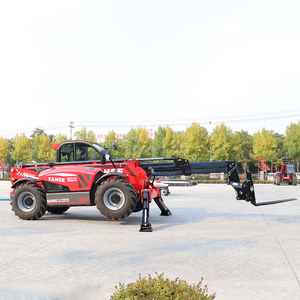 Chariot télescopique 14m de hauteur de levage, <span class=keywords><strong>moteur</strong></span> <span class=keywords><strong>diesel</strong></span> Cummins, 4x4, haute garde au sol, bras articulé, pneus tout-terrain pour terrains complexes - Product Image 1