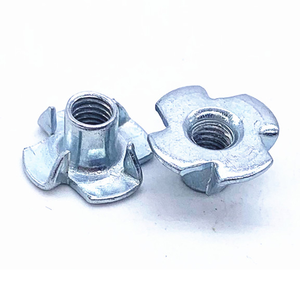 M3 M4 M6 M8 M10 mạ kẽm đồ nội thất Pre nhúng bốn Claw <span class=keywords><strong>Nut</strong></span> 304 thép không gỉ bảng gỗ dát <span class=keywords><strong>Nut</strong></span> TEE hạt với pronge - Product Image 6